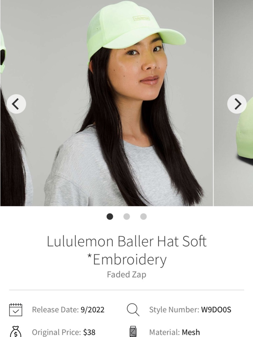 Lululemon Baller Hat View 5